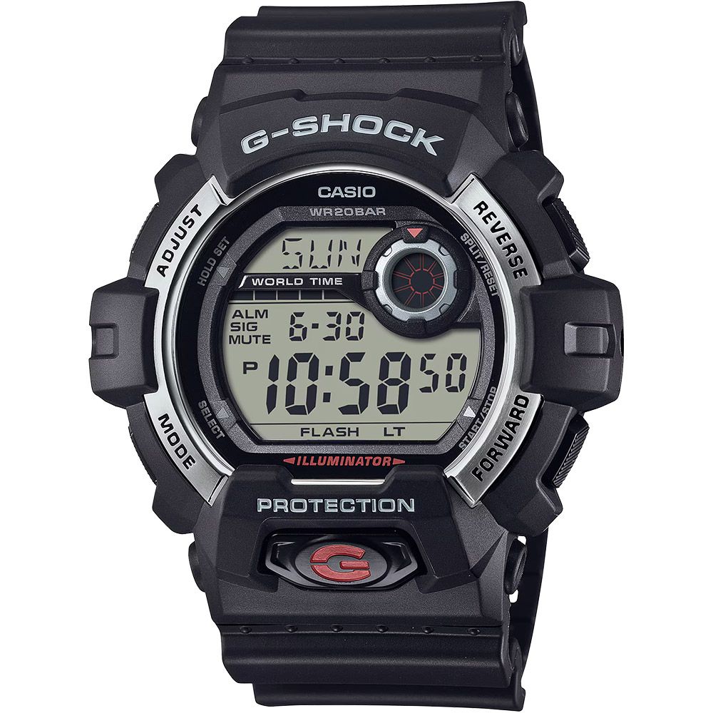 CASIO 卡西歐 G-SHOCK 大螢幕電子錶 學生錶 G-8900S-1