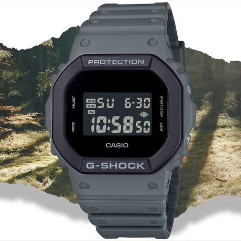 CASIO卡西歐 G-SHOCK 街頭時尚 電子腕錶 DW-5610UU-8