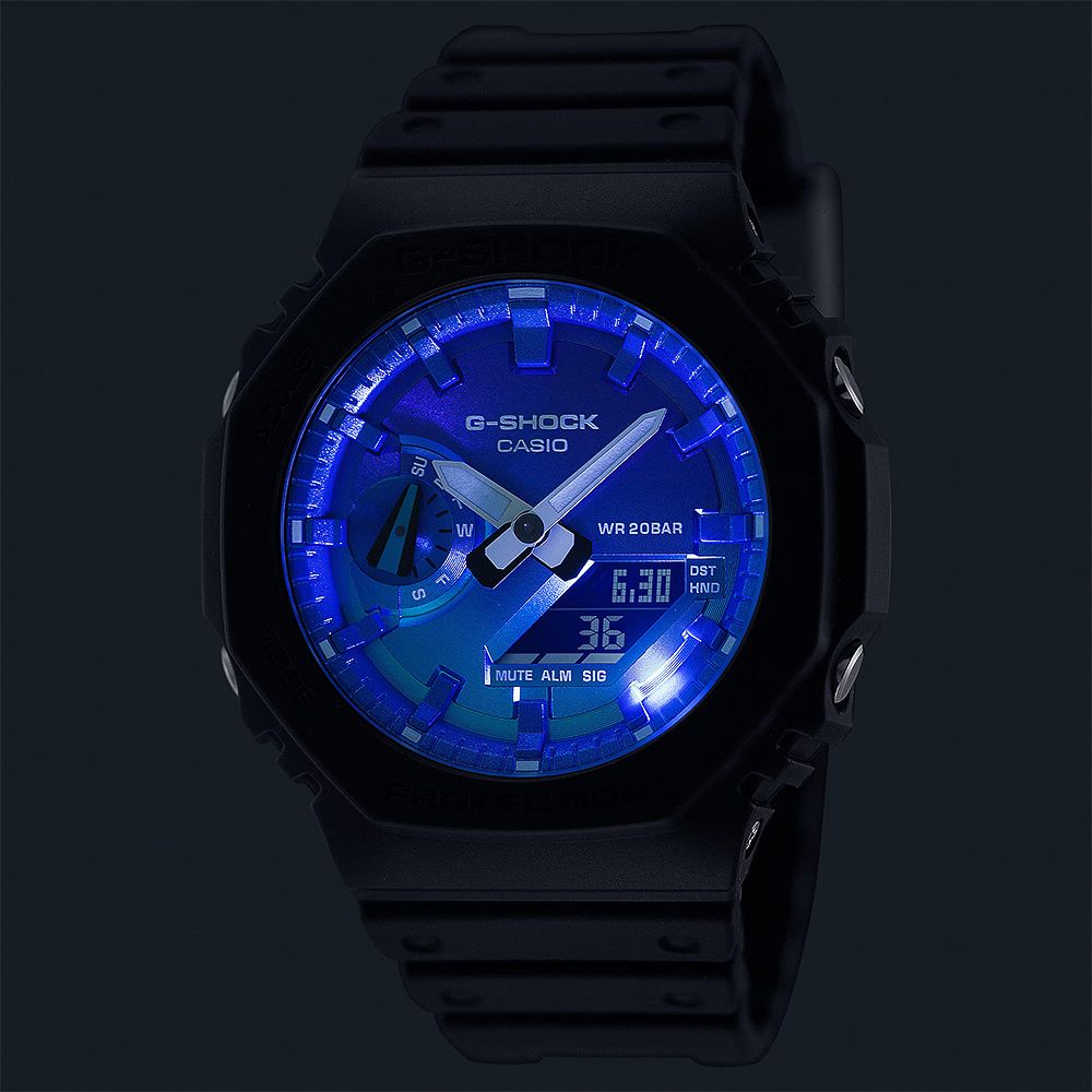 G-SHOCKCASIOWWR 20BARMUTE ALM SIGDSTHND