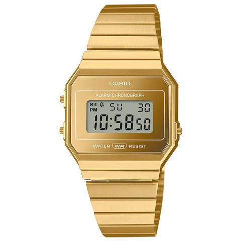 CASIO 卡西歐 A700WEVG-9A 精湛工藝 超薄經典電子錶