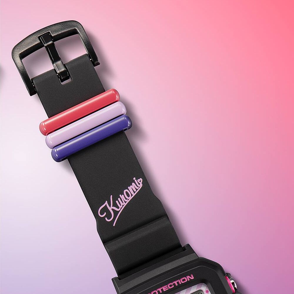 CASIO 卡西歐 BABY-G +PLUS x 酷洛米 限量聯名手錶 BGD-10KKM-1