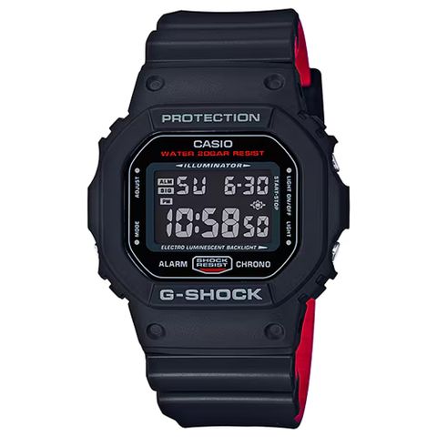 CASIO卡西歐 G-SHOCK 街頭時尚電子腕錶 DW-5600UHR-1