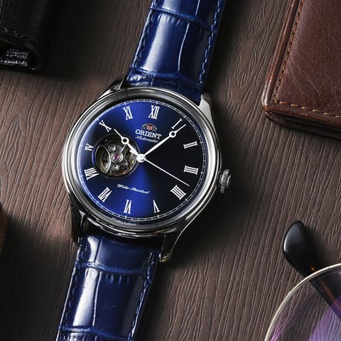 ORIENT 東方錶 SEMI-SKELETON系列 小鏤空機械錶-FAG00004D/43mm