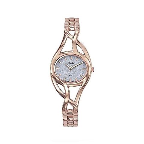 【Joalia】法國時尚品牌優雅氣質手環腕錶-閃爍金/630581