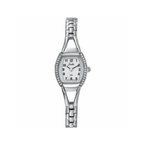【Joalia】法國時尚品牌優雅氣質手環腕錶-晶鑽銀/633001