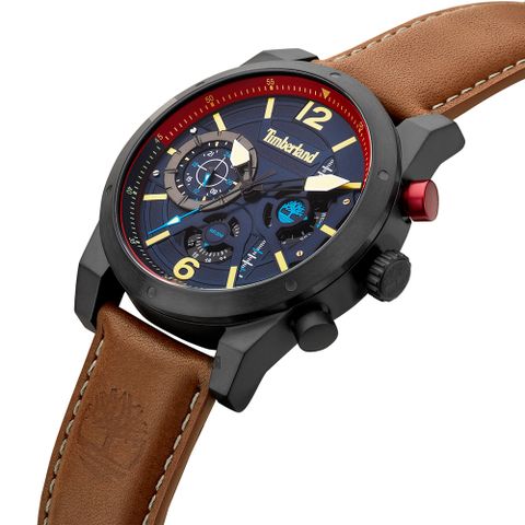 Timberland 天柏嵐 多功能日期手錶-46mm TDWGF2100003