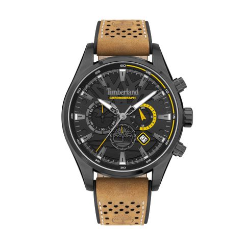 Timberland 美式潮流ALDRIDGE系列皮帶腕錶46mm(TDWGC2102401)