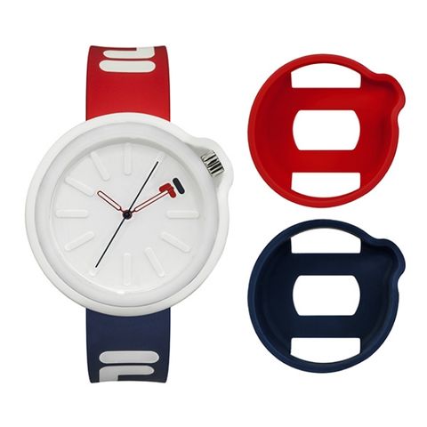 【FILA 斐樂】Exchange系列運動腕錶-經典紅藍/38-315-001DBRD/台灣總代理公司貨享兩年保固