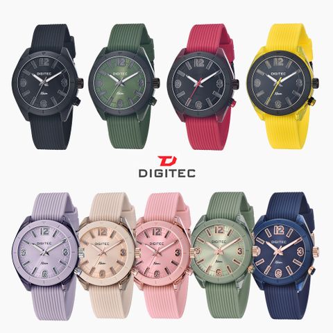 DIGITEC 數碼科技 BDN-9100T 時尚霓虹休閒腕錶