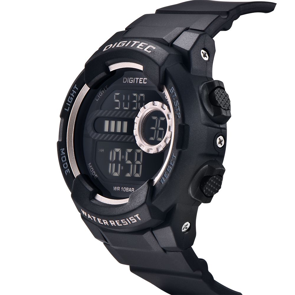 DIGITEC 數碼科技   BDG-7120T 經典休閒多功能電子錶 防水100米 LED背光