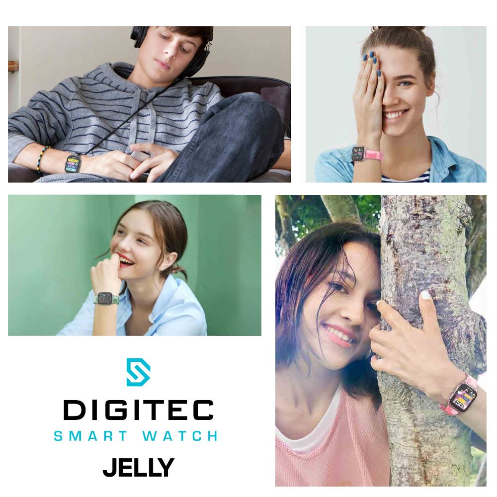 DIGITEC 數碼科技   JELLY 手錶 Teens 青少年款 多功能 運動 健康 觸控螢幕 17種語言 電子錶