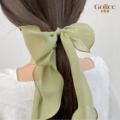 Gulicc 古莉可 髮圈 超仙蕾絲大蝴蝶結髮圈