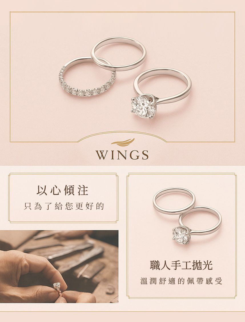 Wings 芸詩925純銀項鍊《溫柔》｜閃耀擬真鑽甜蜜浪漫風- PChome