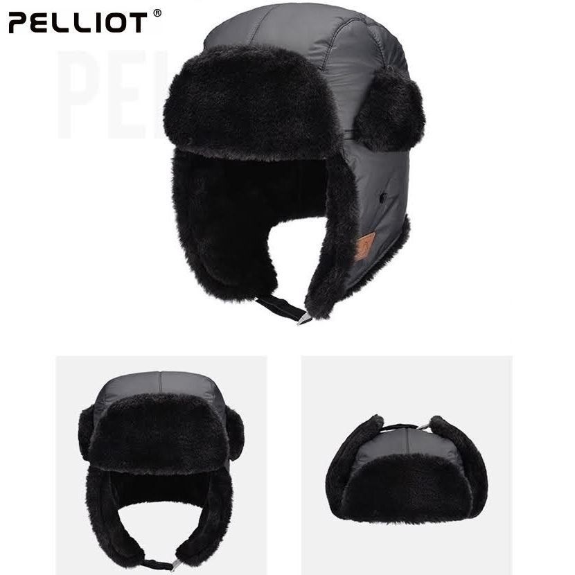 Pelliot 法國防潑水超輕量保暖雷鋒帽蒙古帽16743408護耳帽(抗寒-30)防風保暖帽滑雪帽飛行員帽飛行帽東北帽