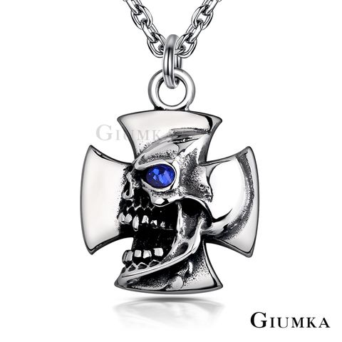 GIUMKA．項鍊．骷髏．個性．送男生禮物．惡魔
