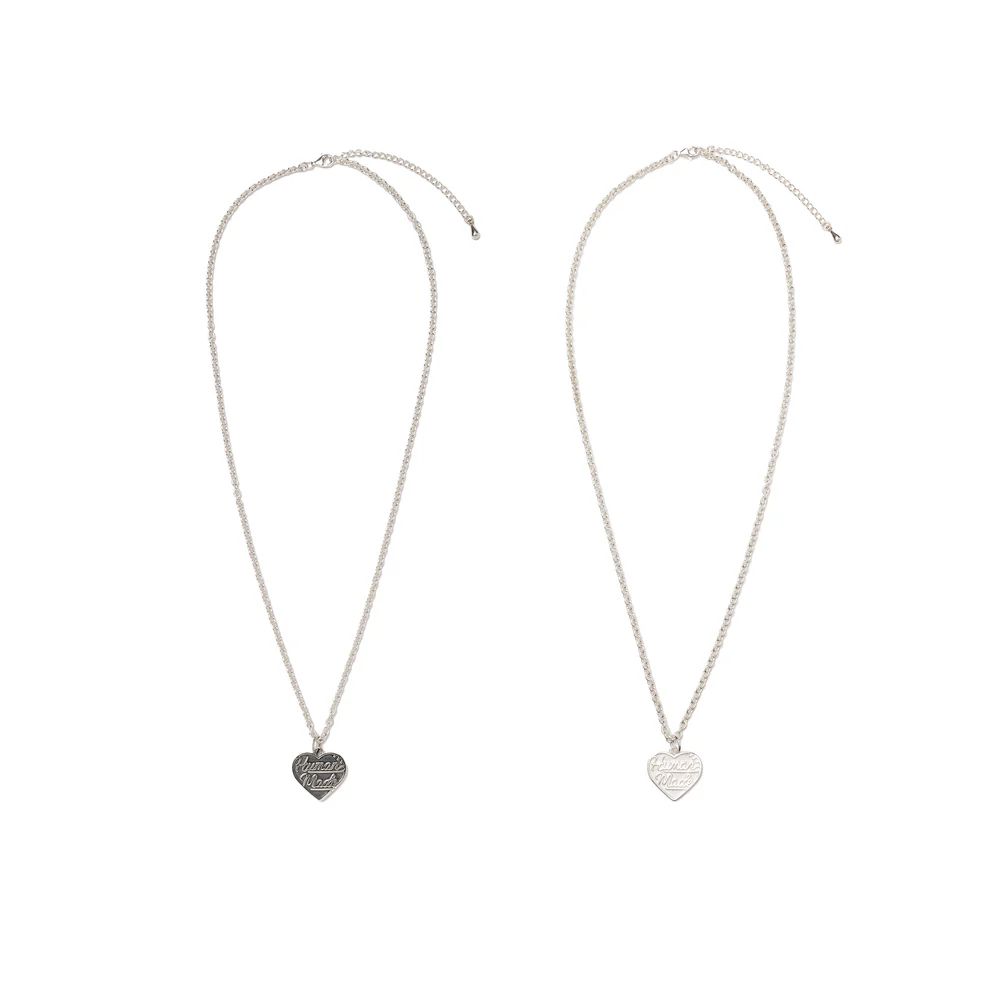 Human Made Heart Silver Earring 純銀耳環銀色/黑色HM28GD069