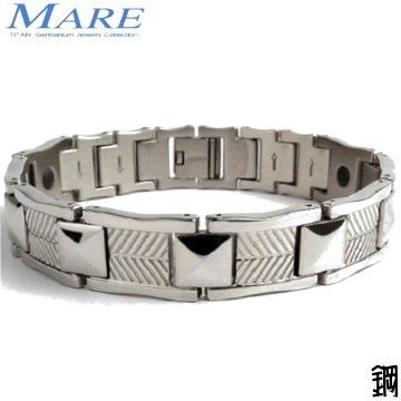 MARE 【-316L白鋼系列】綴銀(寬) 款