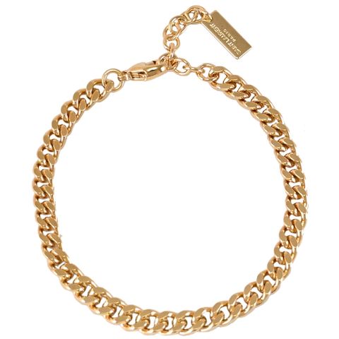 YSL 683465 金屬鏈條造型可調式手鍊.金