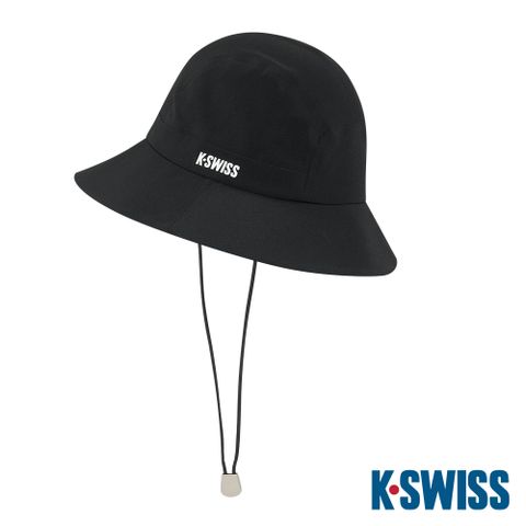 K-SWISS Bucket Hat 圓頂漁夫帽 -正黑色