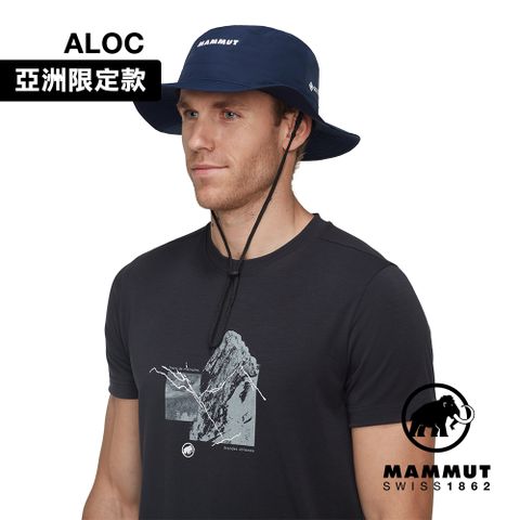 MAMMUT 長毛象 Climate Gore-Tex Hat AF 防風防水漁夫帽 海洋藍 #1191-01950