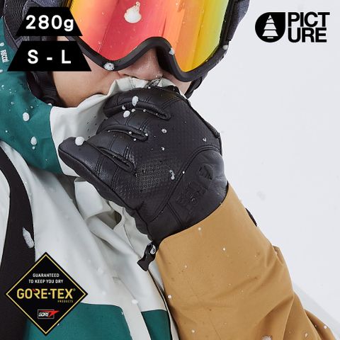 Picture GTX 男防水滑雪手套【黑色】Glenworth Gloves GT0169/(S - L)