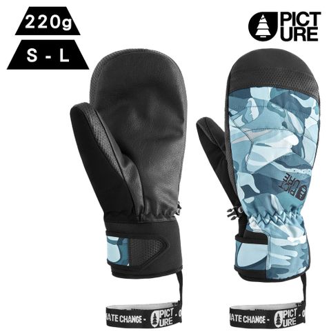 Picture 男防水連指滑雪手套【冰藍】Caldwell Mitts GT134/(S - L)