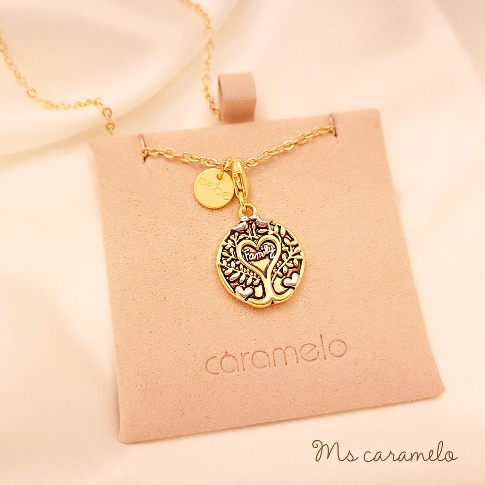 Ms caramelo 焦糖小姐 鋯石項鍊