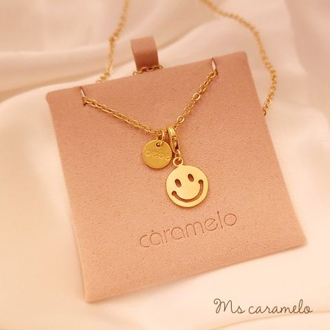 【焦糖小姐 Ms caramelo】你的微笑 SMILE項鍊