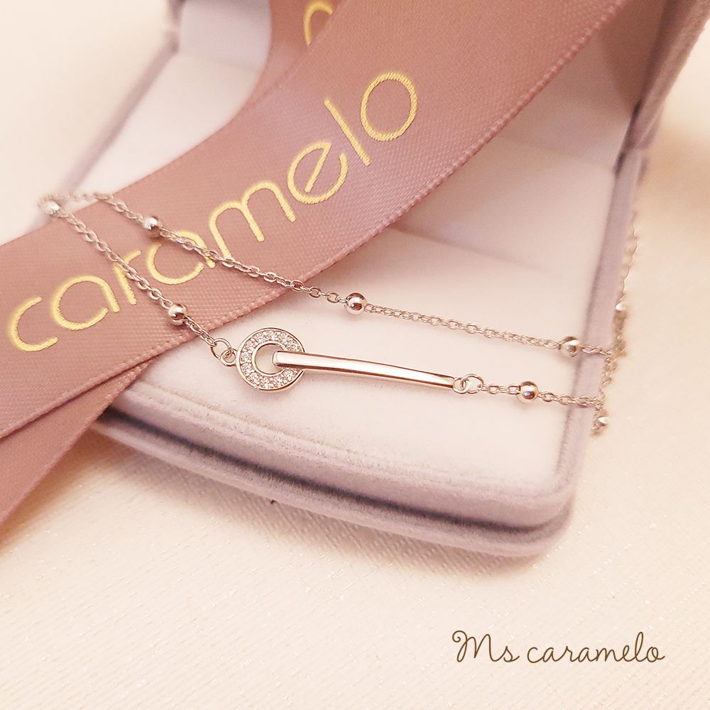 Ms caramelo 焦糖小姐 銀手鍊