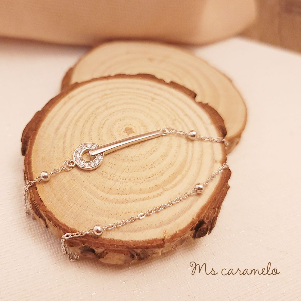 Ms caramelo 焦糖小姐 銀手鍊