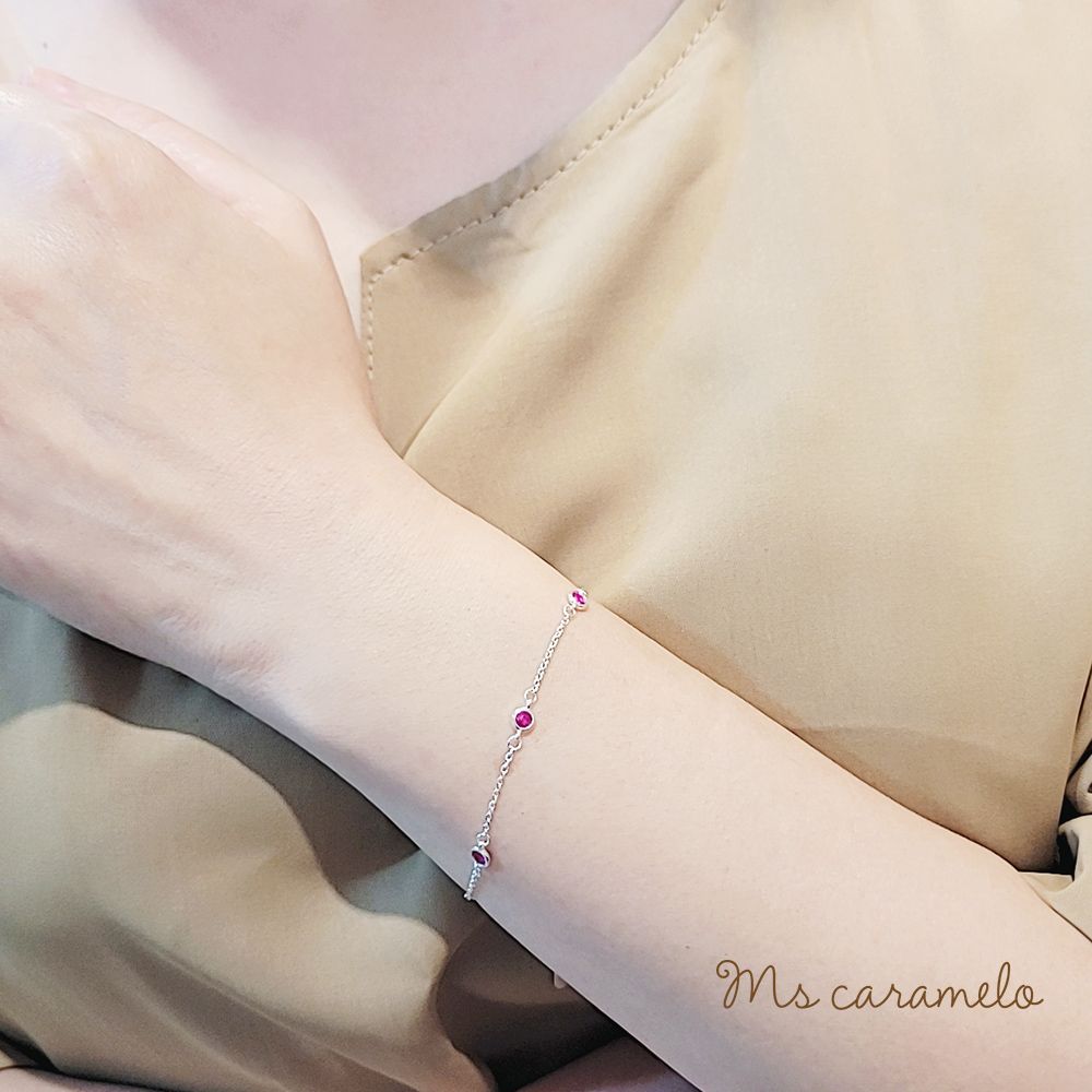 Ms caramelo 焦糖小姐 寶石手鍊