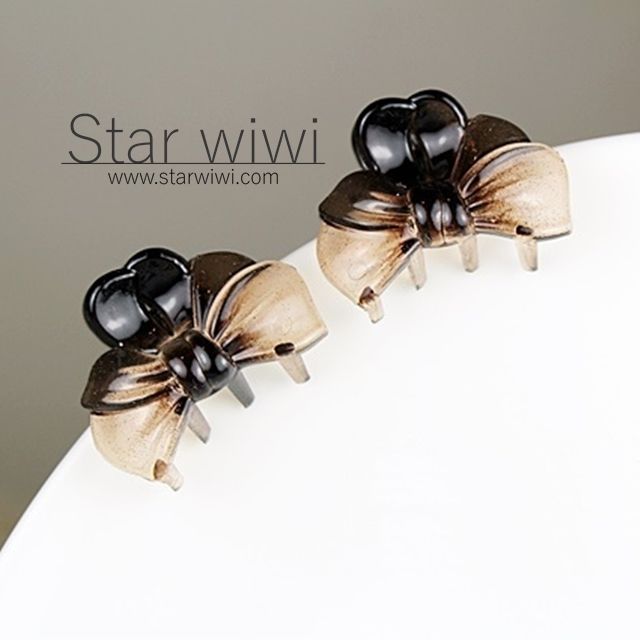 Star wiwi 優雅蝴蝶結造型小鯊魚夾《髮飾  髮夾 抓夾  瀏海夾》《10入組》《多色款-A》