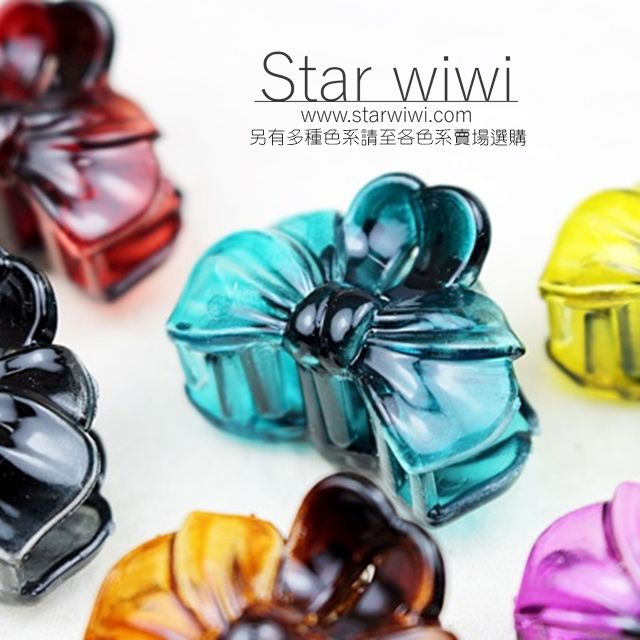 Star wiwi 優雅蝴蝶結造型小鯊魚夾《髮飾  髮夾 抓夾  瀏海夾》《10入組》《多色款-A》