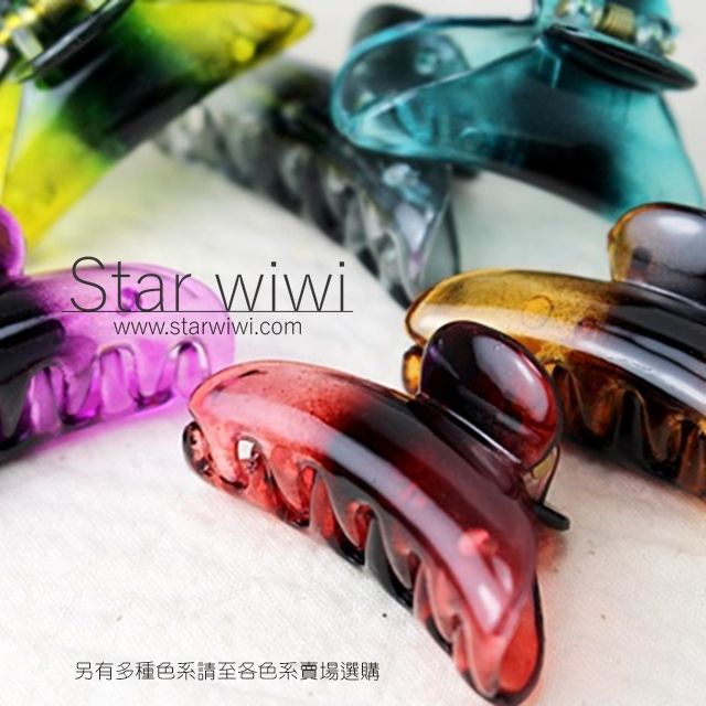 Star wiwi 經典造型小鯊魚夾《髮飾  髮夾 抓夾  瀏海夾》《10入組》《多色款-B》