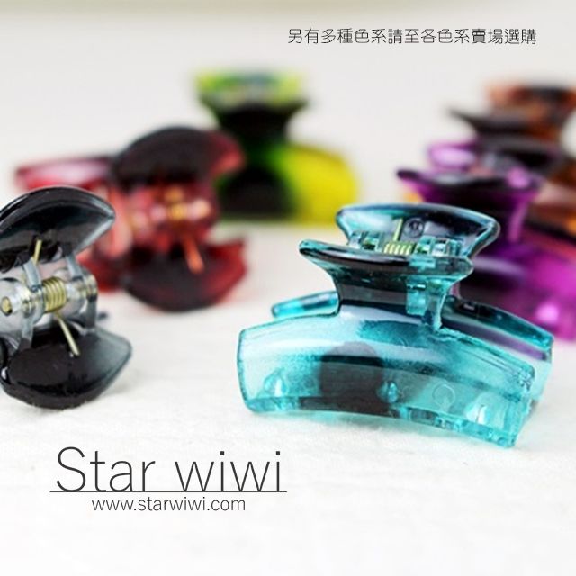 Star wiwi 時尚造型小鯊魚夾《髮飾  髮夾 抓夾  瀏海夾》《10入組》《多色款-A》