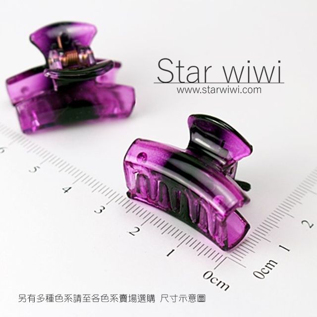 Star wiwi 時尚造型小鯊魚夾《髮飾  髮夾 抓夾  瀏海夾》《10入組》《多色款-A》