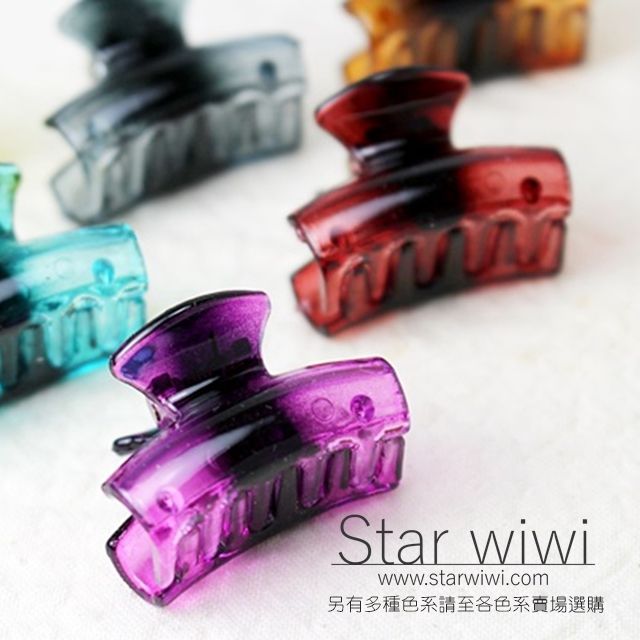 Star wiwi 時尚造型小鯊魚夾《髮飾  髮夾 抓夾  瀏海夾》《10入組》《多色款-A》