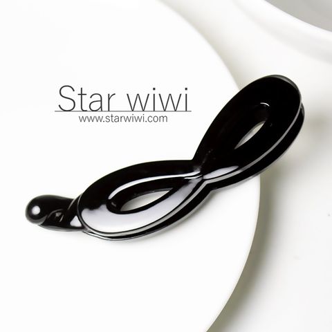 【Star wiwi】時尚蝴蝶結造型香蕉夾《2入組》《黑色》( 髮飾 髮夾 馬尾夾 )