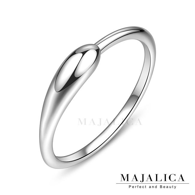 Majalica 925純銀戒指尾戒指尖舞動系列幸運小蛇戒指甜美淑女款防 Majalica 925純銀戒指尾戒指尖舞動系列幸運小蛇戒指甜美淑女款防