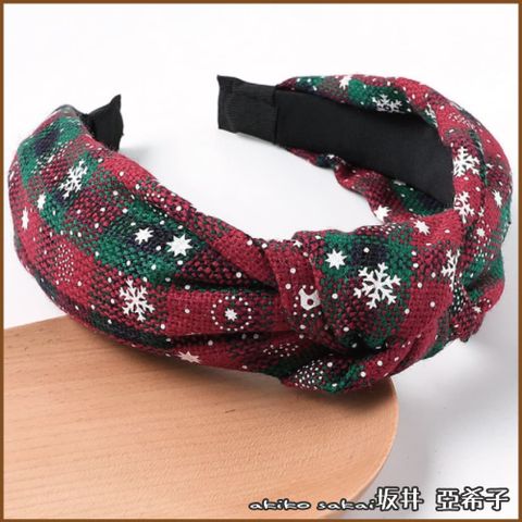 『坂井．亞希子』日系耶誕風格造型髮箍