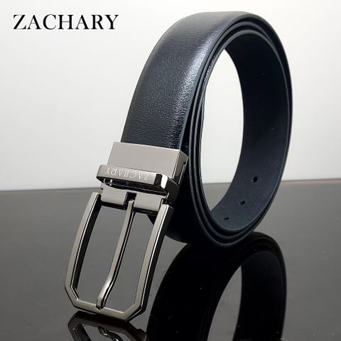 ZACHARY 全牛皮皮帶CY8960