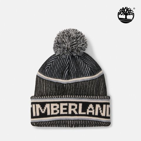 Timberland 中性黑色休閒毛帽|A66D6001