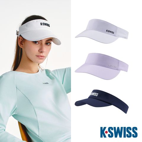 K-SWISS Visor 空頂網球帽 -多色任選