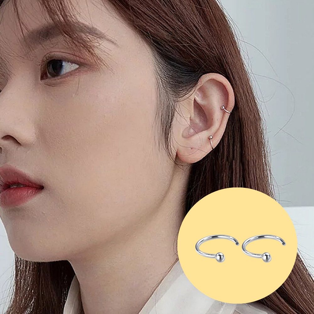 A&R】韓風s999純銀個性圈圈款耳環- PChome 24h購物