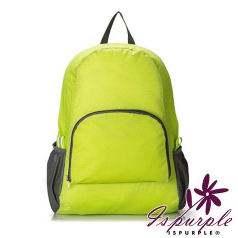【iSPurple】差旅小幫手＊摺疊防水背包/綠