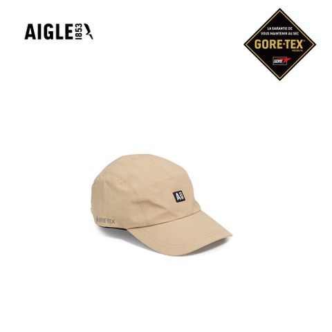 AIGLE GORE-TEX防水棒球帽 AG-FAT08A150 卡其 (防水帽 帽子 鴨舌帽 老帽 棒球帽)