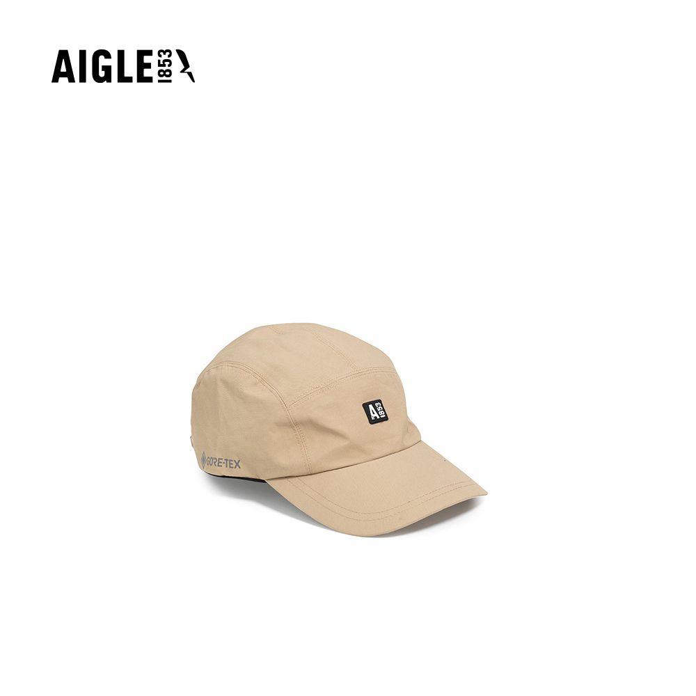 AIGLE GORE-TEX防水棒球帽 AG-FAT08A150 卡其 (防水帽 帽子 鴨舌帽 老帽 棒球帽)