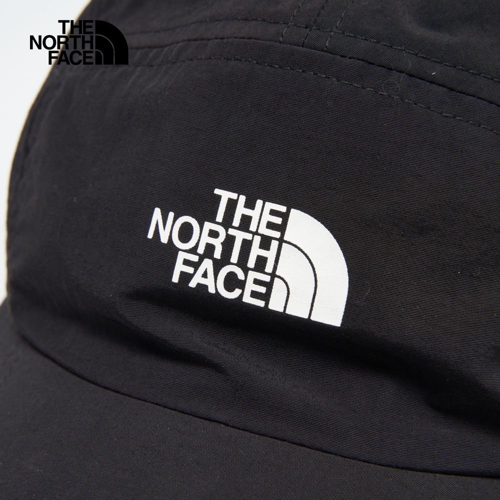 The North Face 北面 男女款黑色DWR防潑水休閒運動帽｜8A2AJK3
