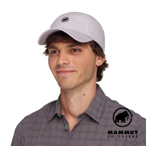【Mammut 長毛象】Baseball Cap Mammut 經典棒球帽 紫風輪 #1191-00051