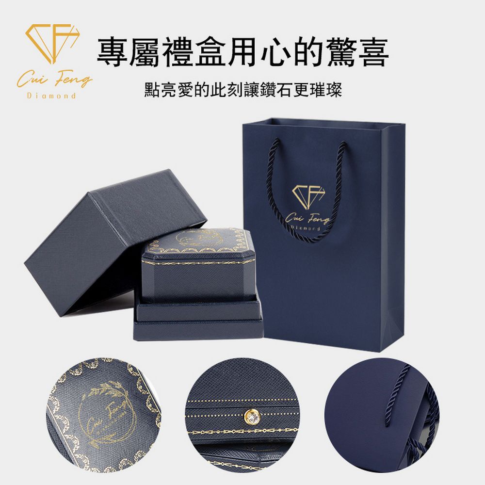 CF 鑽飾 男戒 莫桑鑽 天圓 1克拉鑽戒 戒指